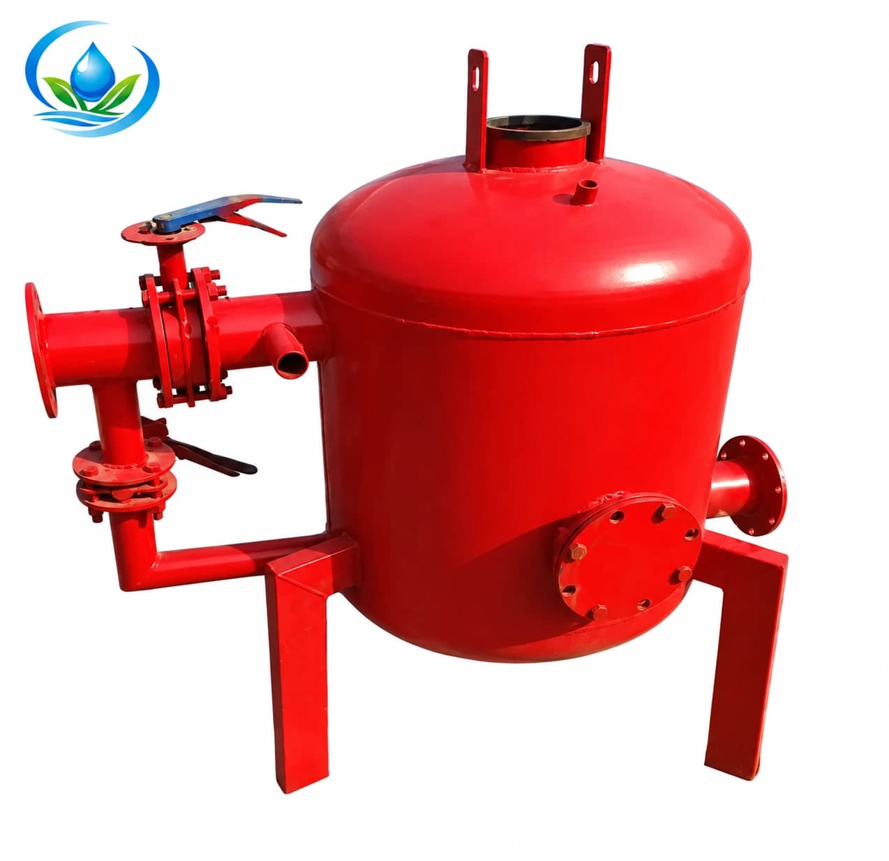 Single-Tank Sand Media Filter for Drip Irrigation